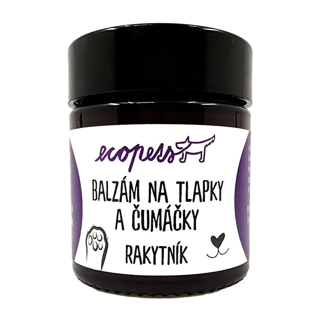 EcoPets – Balzám na tlapky s rakytníkem 30 ml