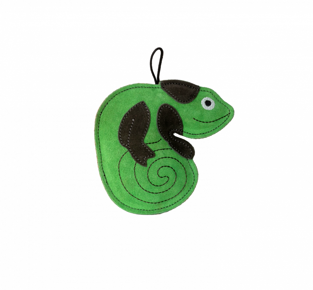 Kožená hračka – Chameleon