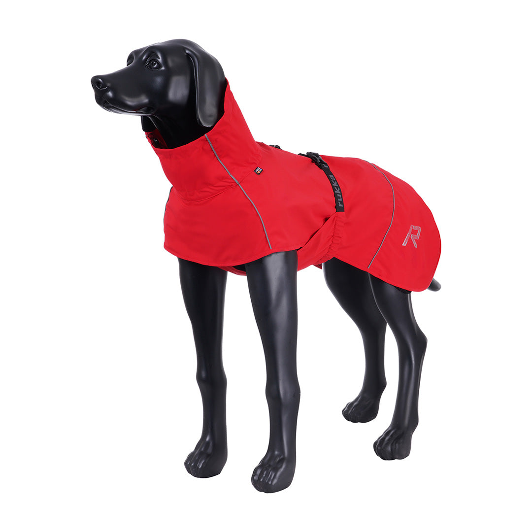 Rukka Hayton X Raincoat pláštěnka červená
