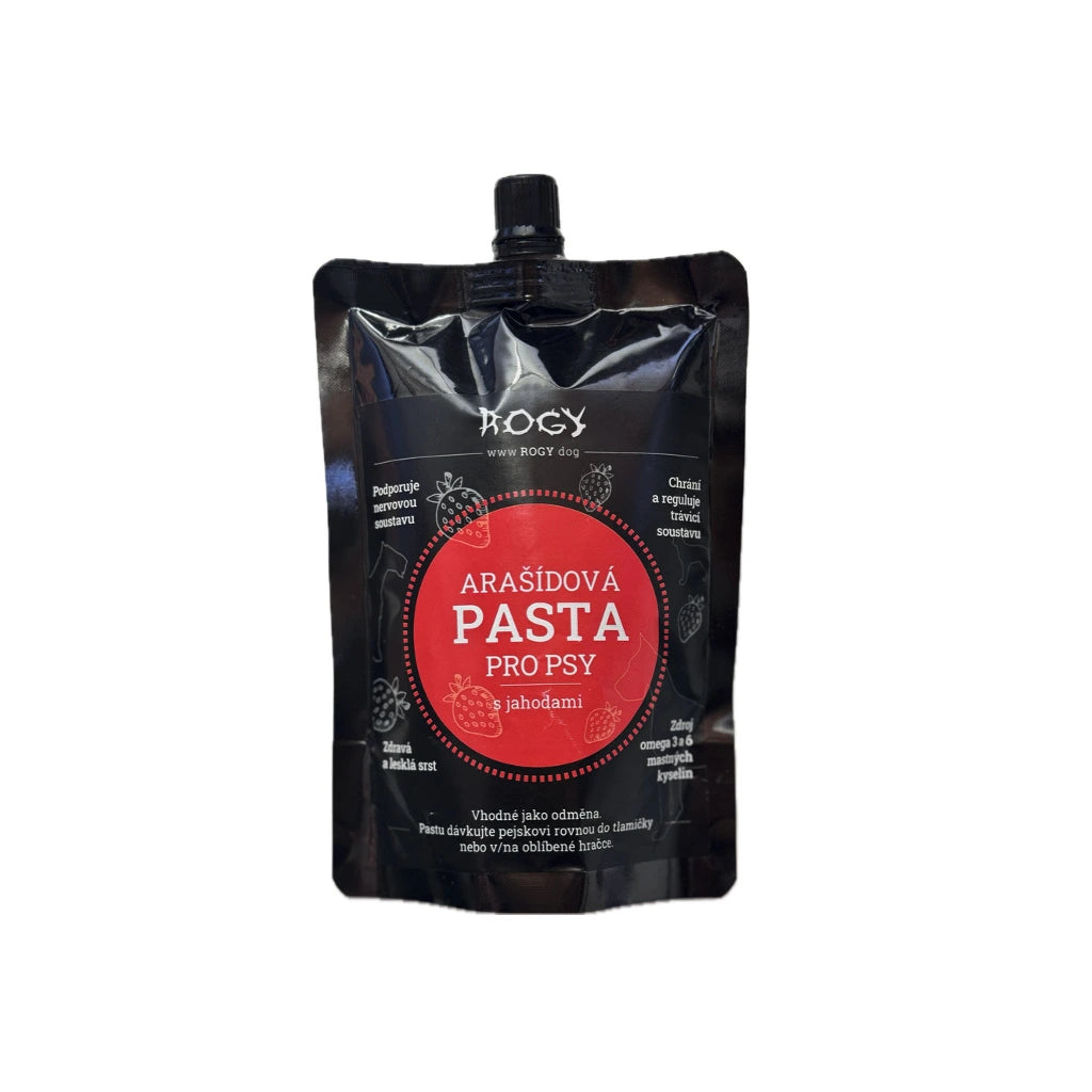 Arašídová pasta s jahodami