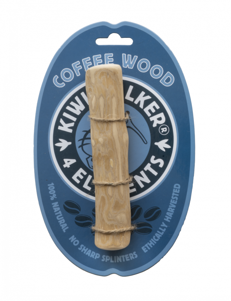 Kávové dřevo – přírodní hračka na žvýkání