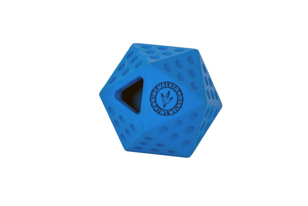 Gumová hračka ICOSABALL s dírou na pamlsky