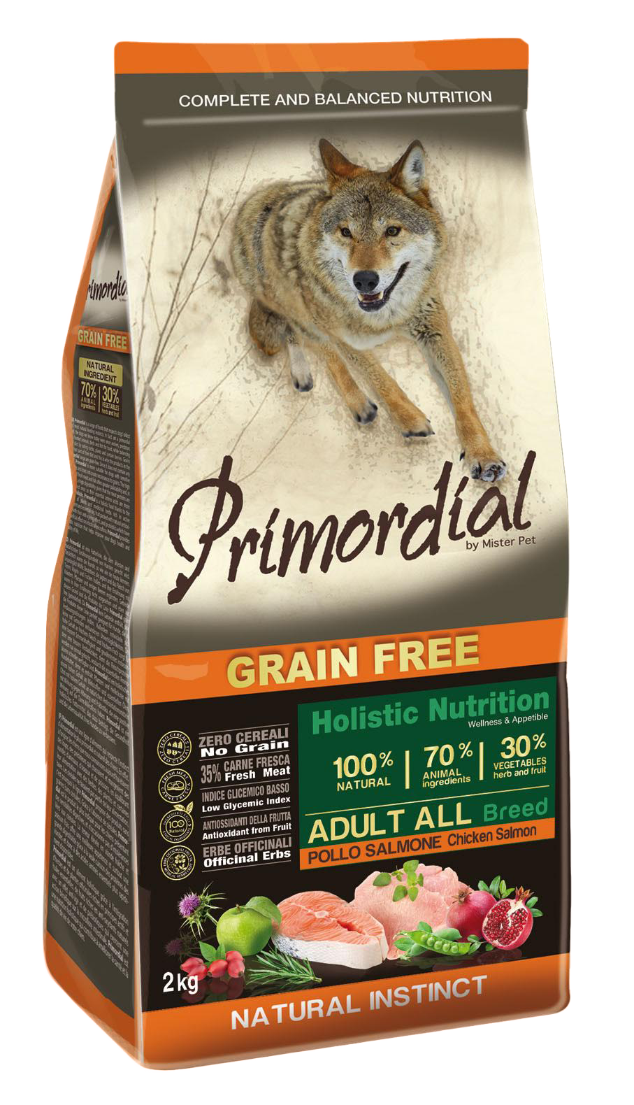 Primordial – Grain Free Adult Chicken & Salmon