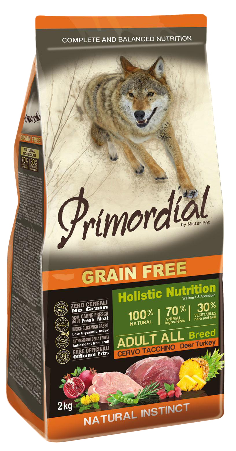 Primordial – Grain Free Adult Deer&Turkey