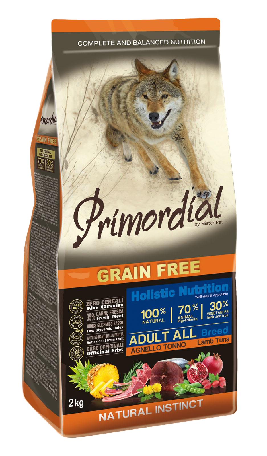 Primordial – Grain Free Adult Tuna & Lamb
