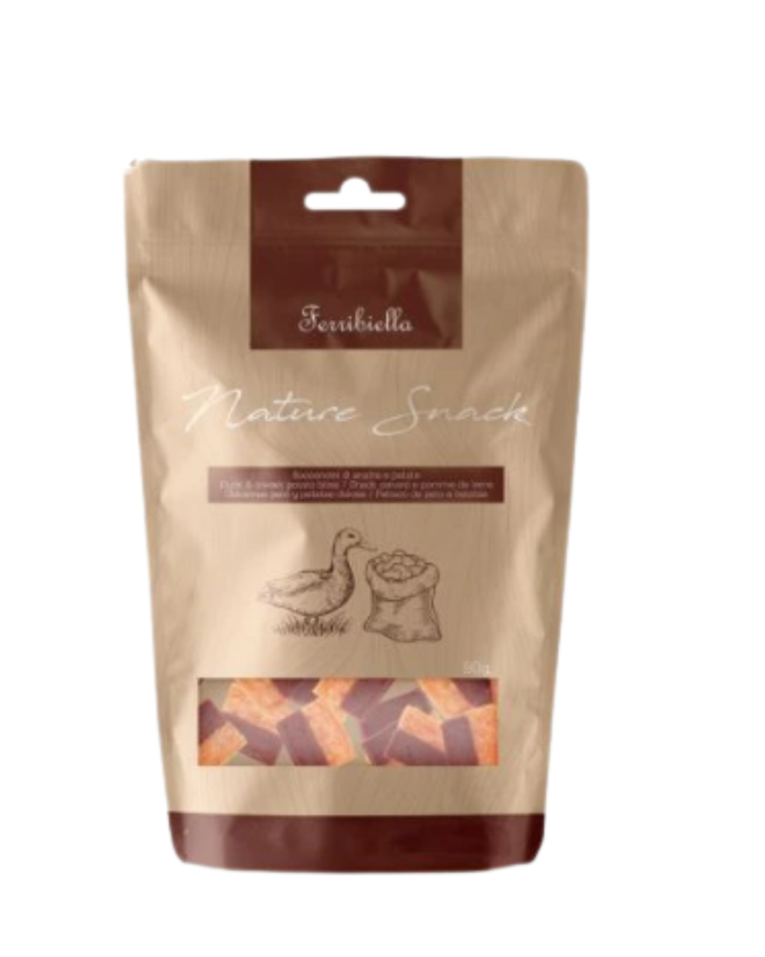 Kachní mlsání s batáty, 80g