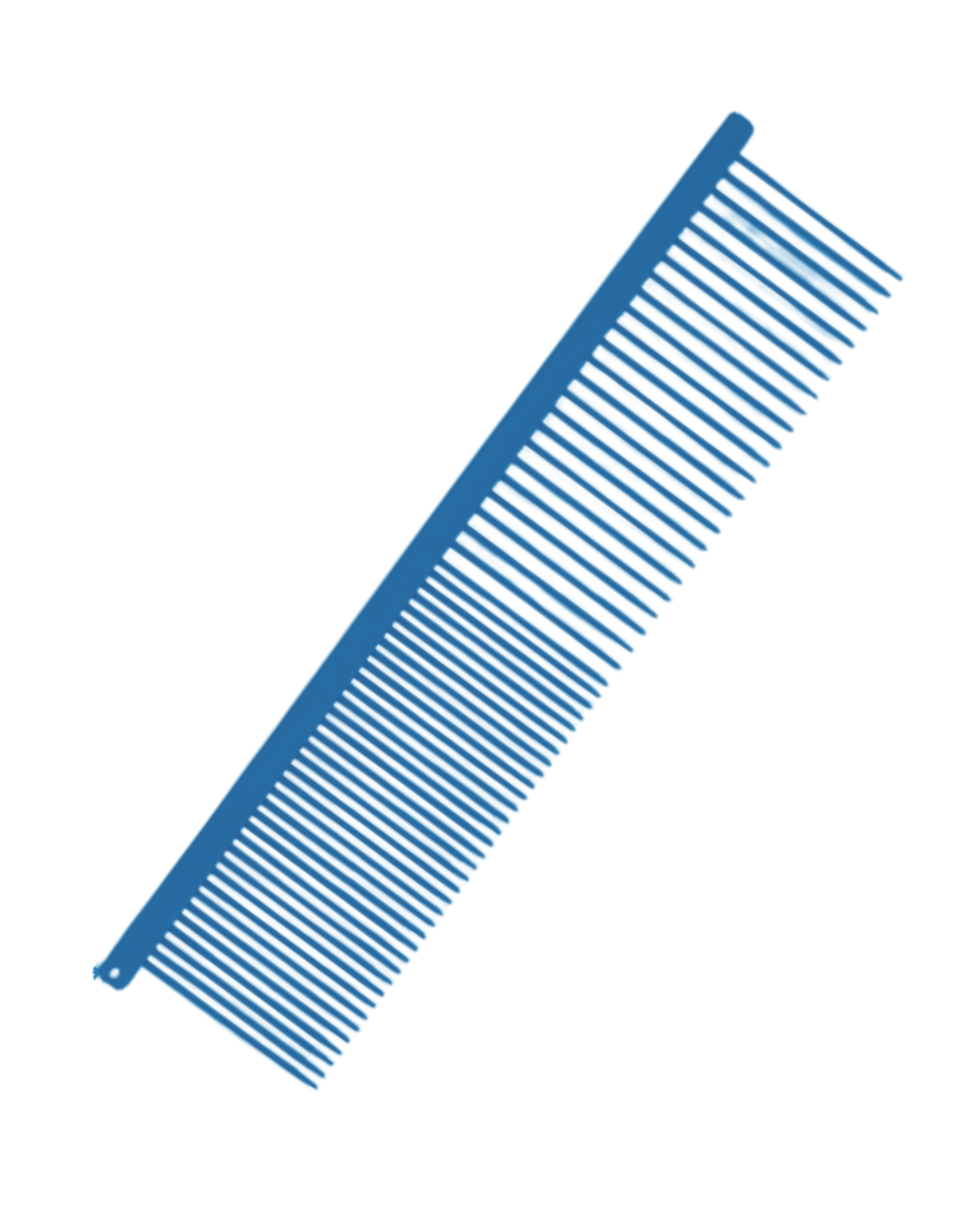 HPP – Hřeben - dlouhé hroty, půlený, 19cm