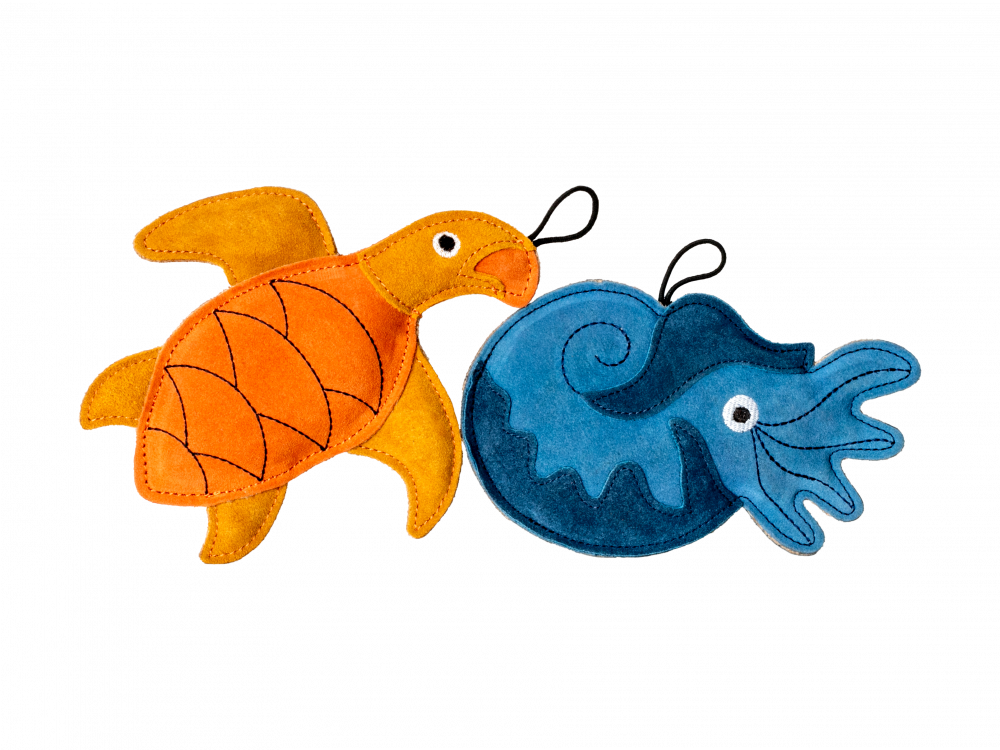 Kožená hračka – Nautilus