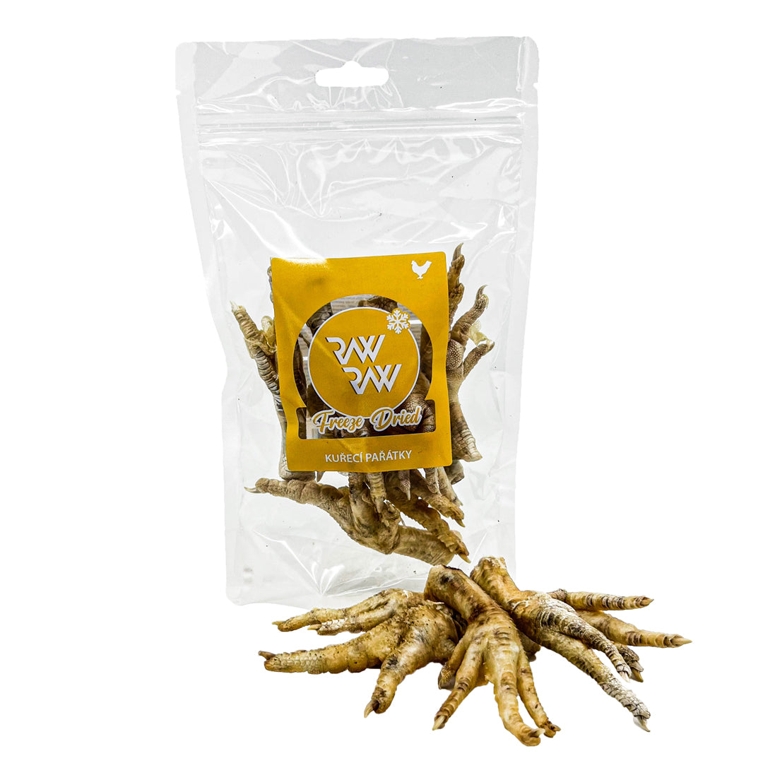 RAW RAW Freeze Dried Kuracie parátiky 60g