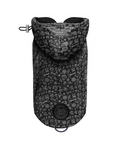 Milk&Pepper – Rock&Roll pláštěnka pro psy