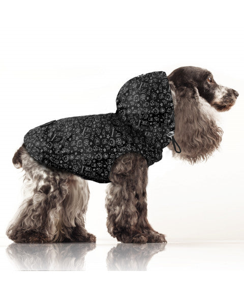 Milk&Pepper – Rock&Roll pláštěnka pro psy